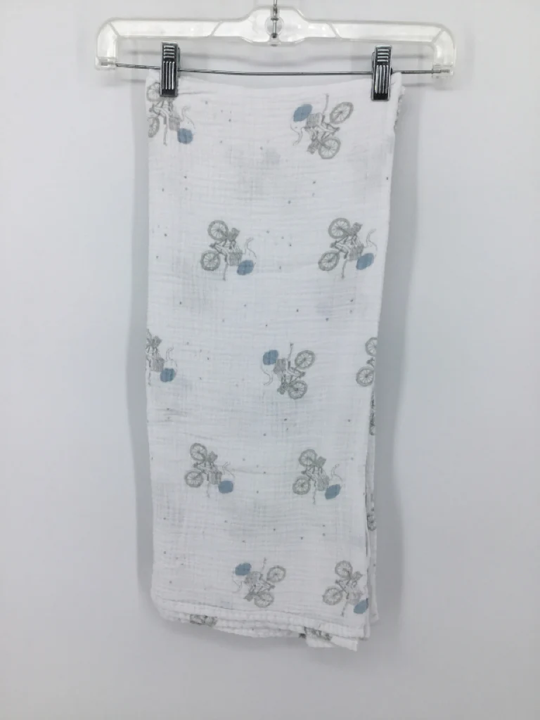 Aden & Anais White Print Blanket