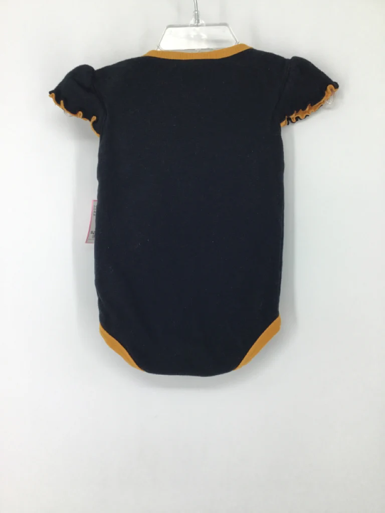 Adidas Child Size 3-6 Months Black Onesie - Image 2