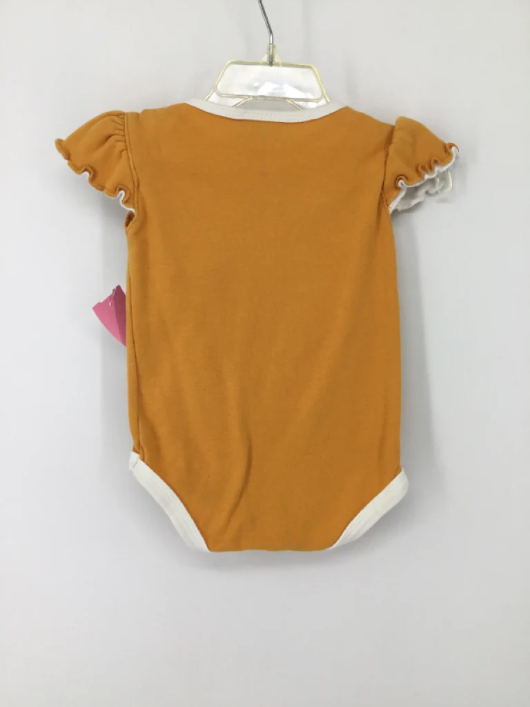 Adidas Child Size 3-6 Months Yellow Onesie - Image 2