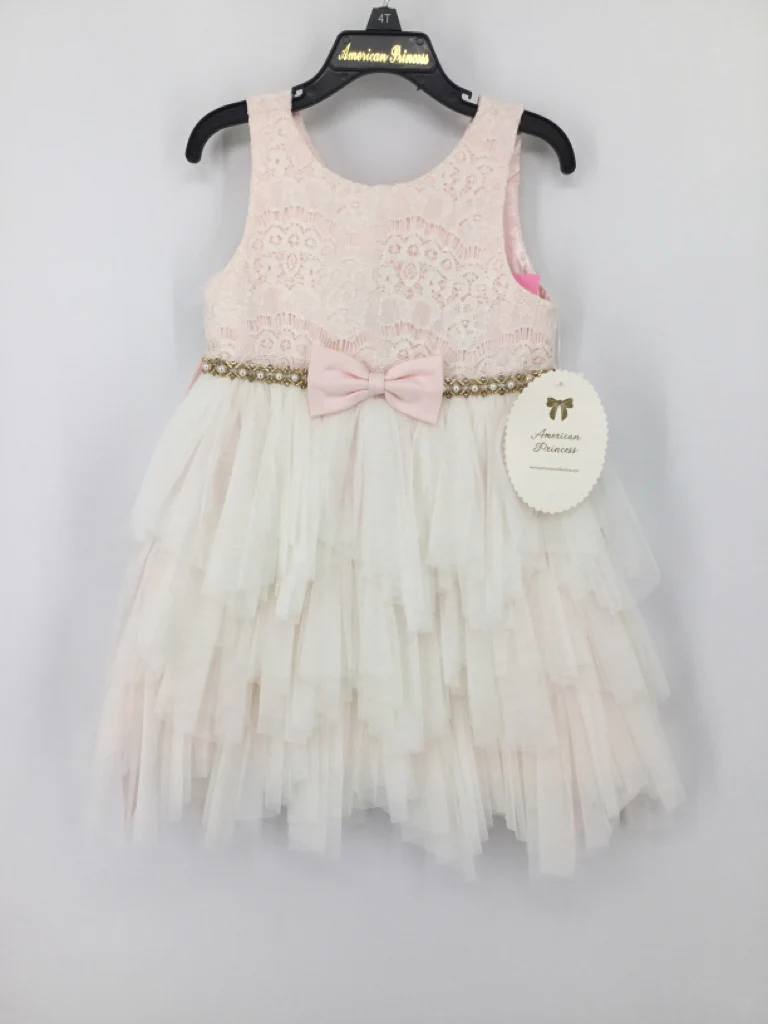 American Princess Child Size 4 Pink Dress - girls