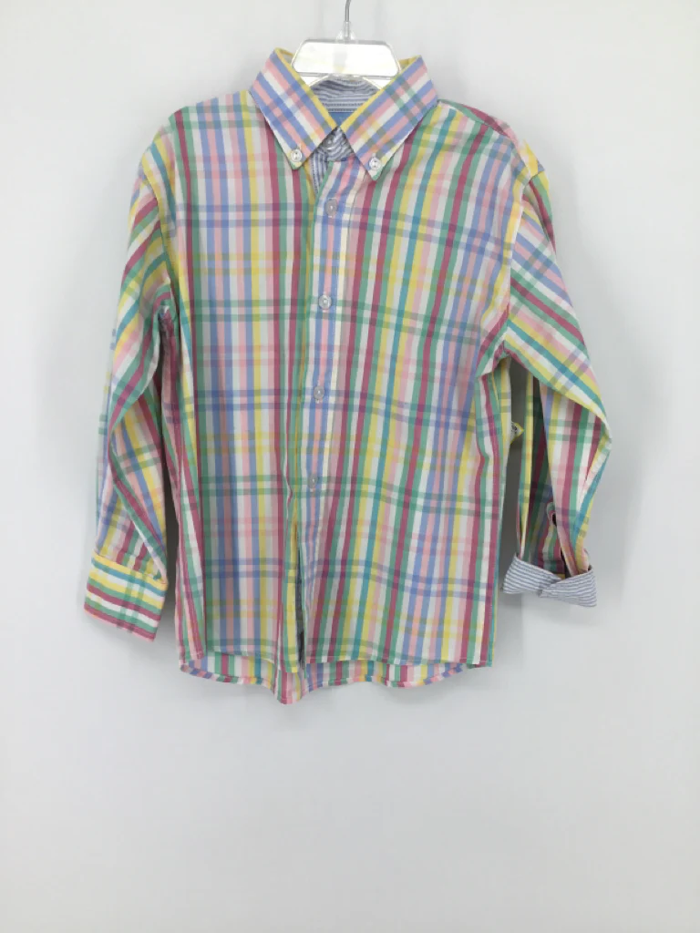 b Bella Bliss Child Size 5 Multi-Color Plaid Shirt - boys