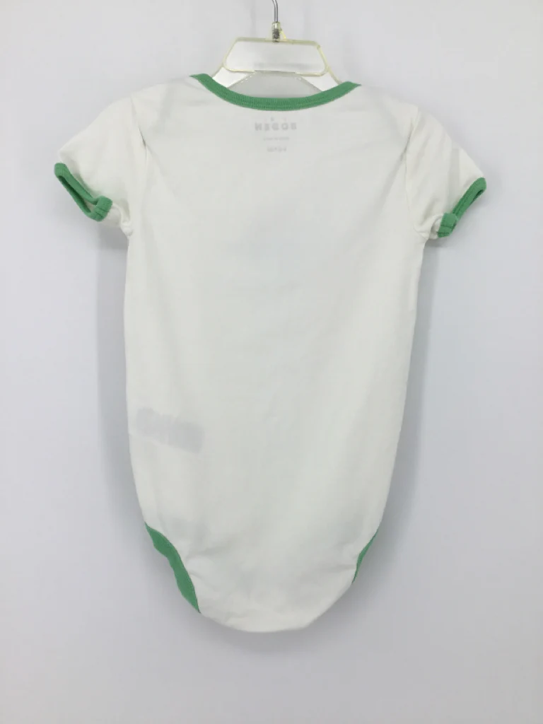 Baby Boden Child Size 2 White Onesie - Image 2