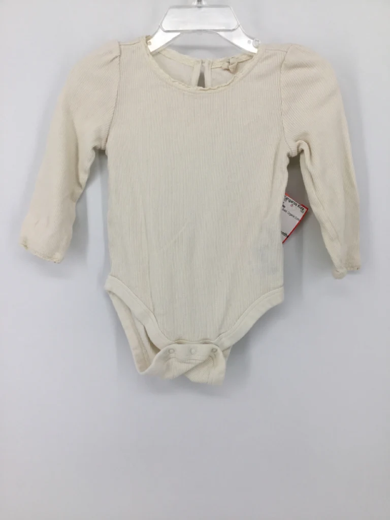 Baby Gap Child Size 12-18 Months Cream Onesie