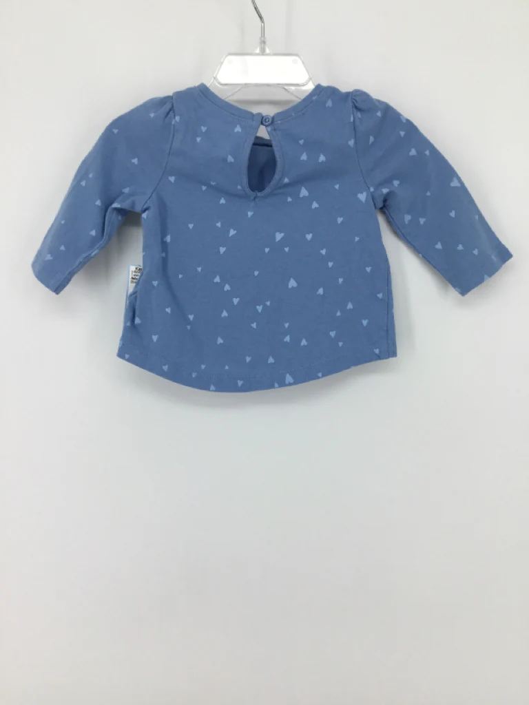 Baby Gap Child Size 3-6 Months Blue T-shirt - girls - Image 2