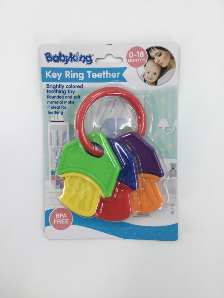 Baby King Key Ring Teether