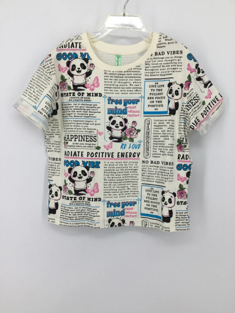 Be Youthful Child Size 7 Blue T-shirt - girls