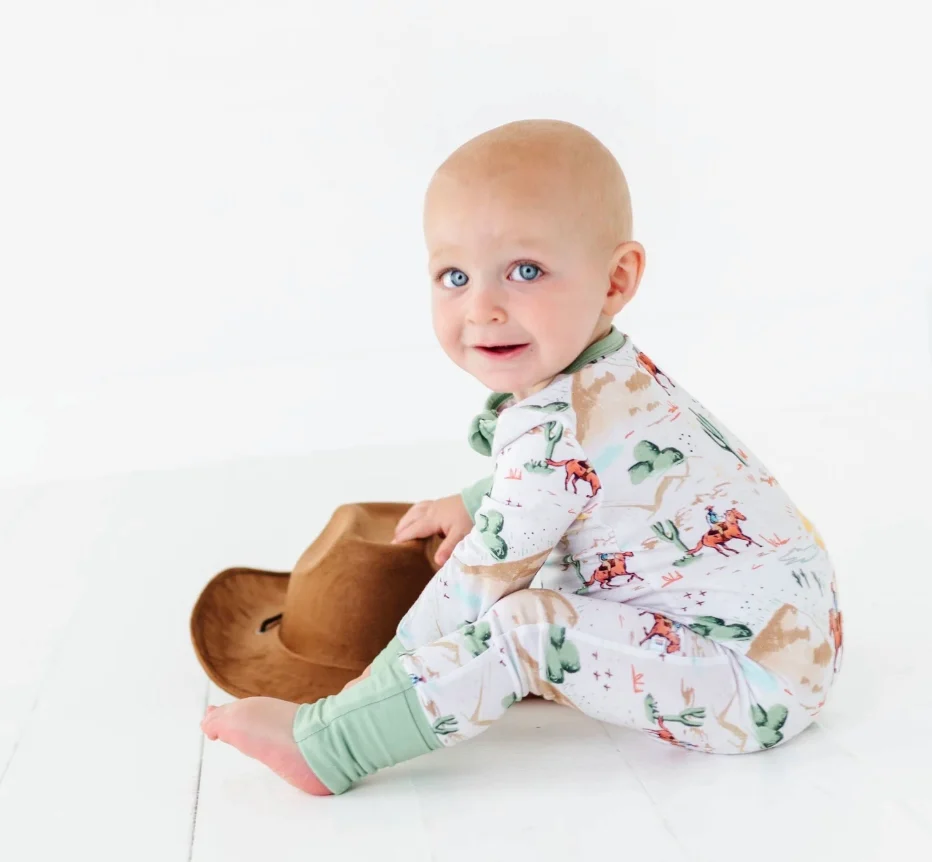Bird & Bean - Footless Romper (Billy Western) - Image 2