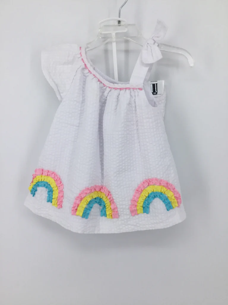 Bonnie Baby Child Size 6-9 Months White Dress - girls