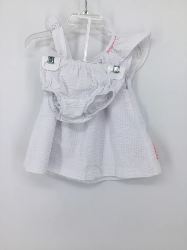Bonnie Baby Child Size 6-9 Months White Dress - girls - Image 2