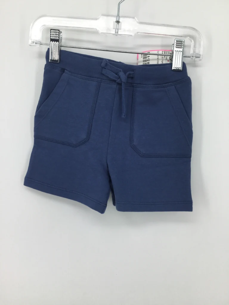 brandless Child Size 6-12 Months Blue Solid Shorts - boys