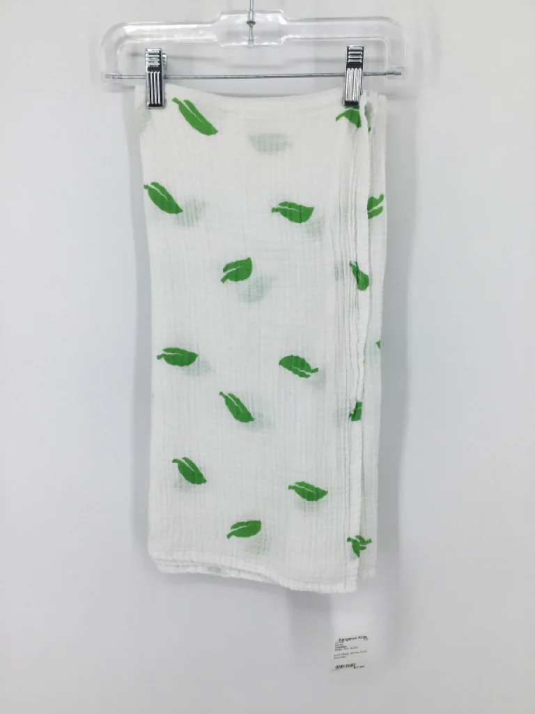 brandless White Print Blanket