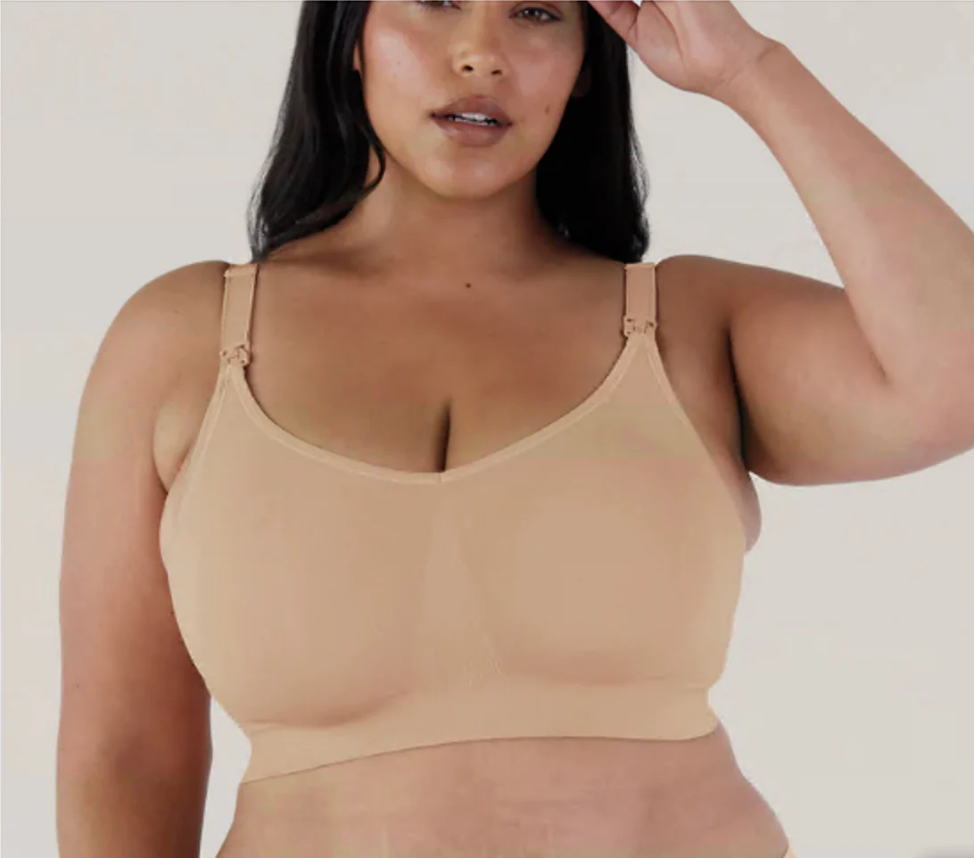 Plunge Full Cup Bra Size Range Medium-FC Black Wireless - Image 7