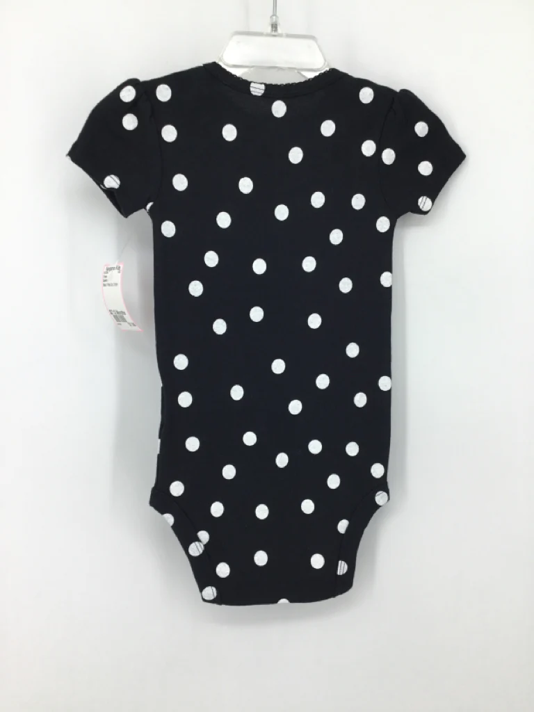 Carter's Child Size 12 Months Black Onesie - Image 2