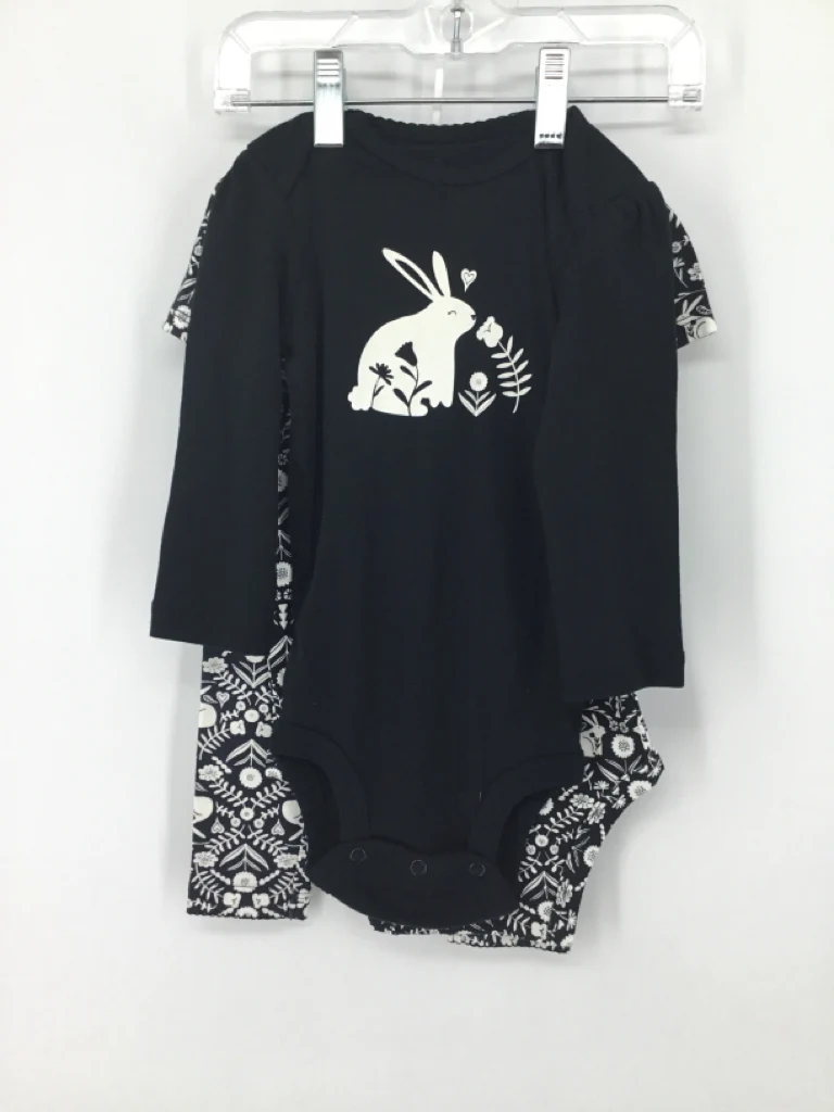 Carter's Child Size 12 Months Black Outfit - girls