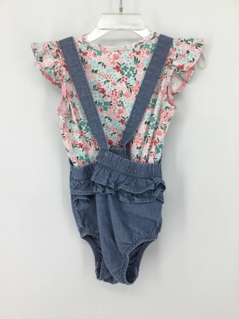 Carter's Child Size 12 Months Blue Outfit - girls - Image 2