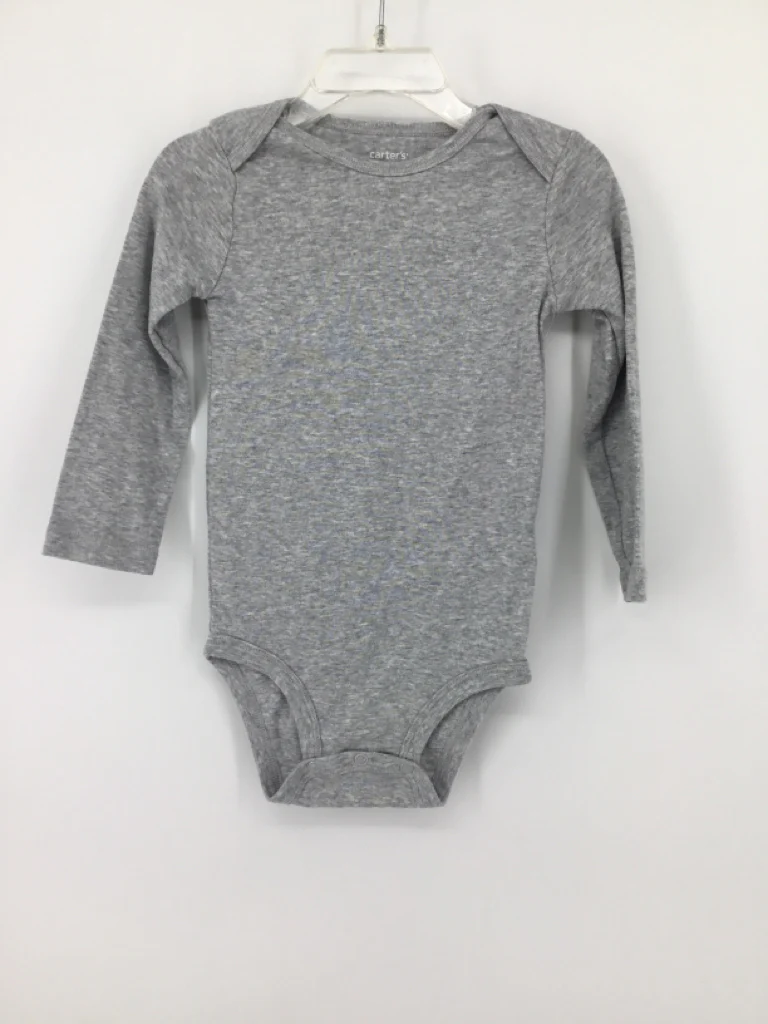 Carter's Child Size 24 Months Gray Onesie