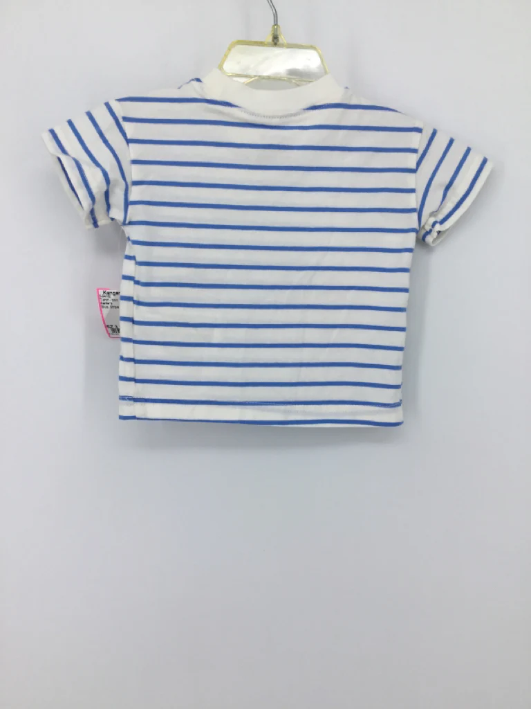 Carter's Child Size 3 Months Blue Stripe T-shirt - boys - Image 2
