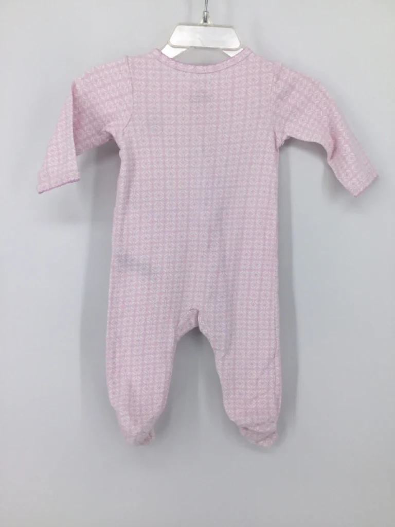 Carter's Child Size 3 Months Pink Sleepers - Image 2