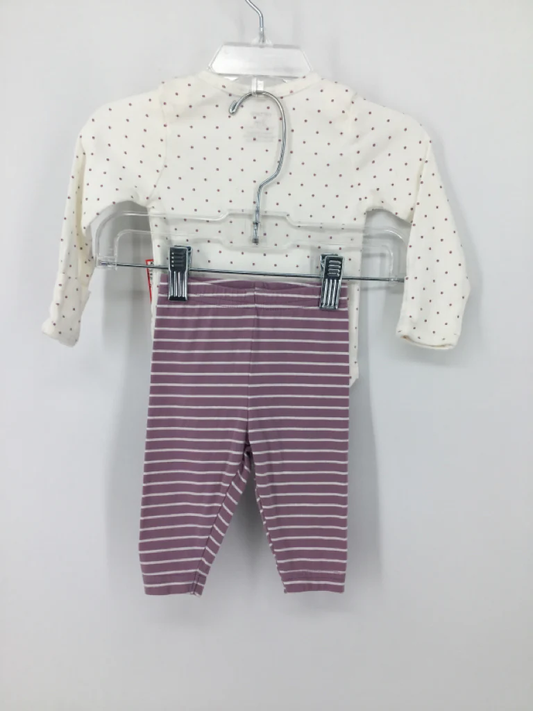 Carter's Child Size 3 Months Purple Outfit - girls - Image 2