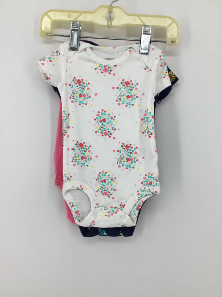 Carter's Child Size 3 Months White Onesie
