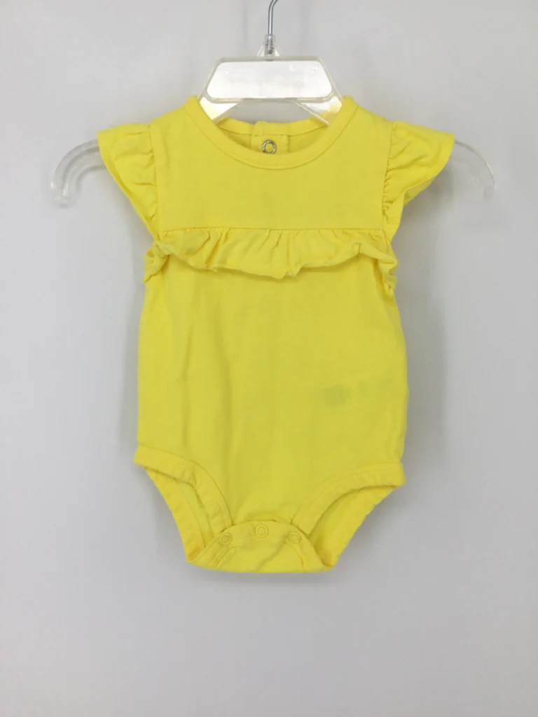 Carter's Child Size 3 Months Yellow Onesie