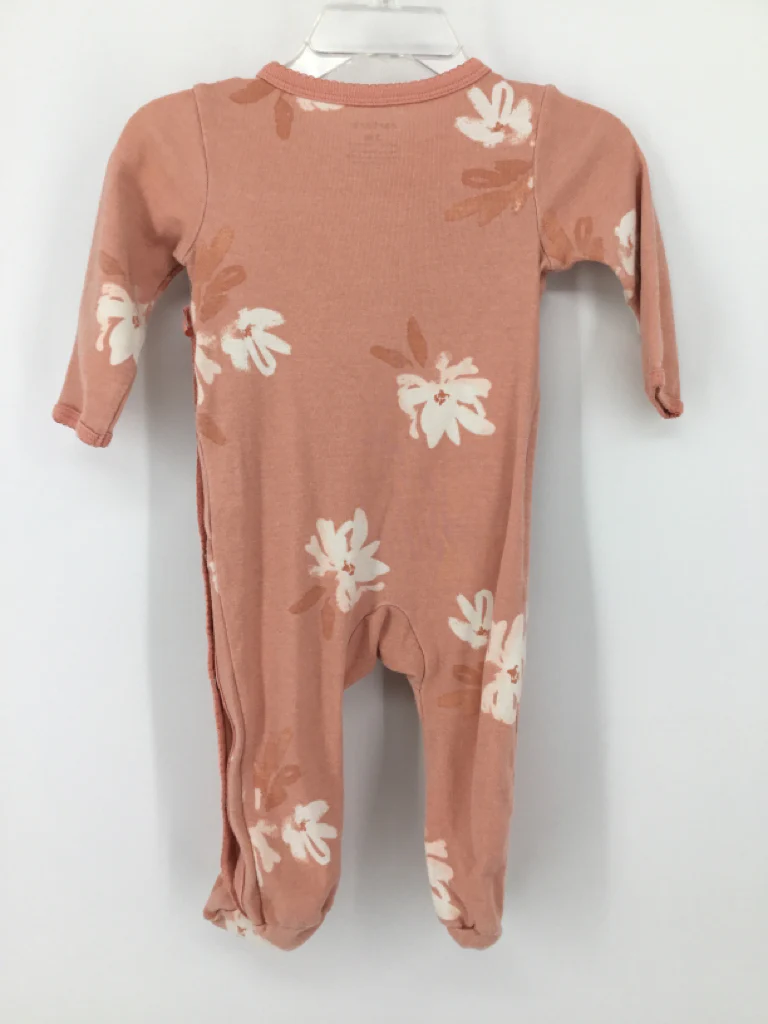Carter's Child Size 6 Months Pink Sleepers - Image 2