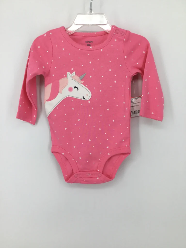 Carter's Child Size 9 Months Pink Onesie