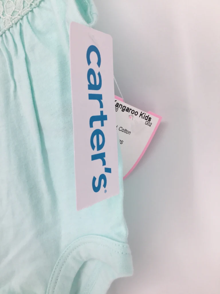 Carter's Child Size Newborn Blue Onesie - Image 2