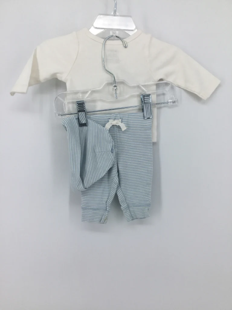 Carter's Child Size Newborn Blue screen printed Outfit - boys - Image 2