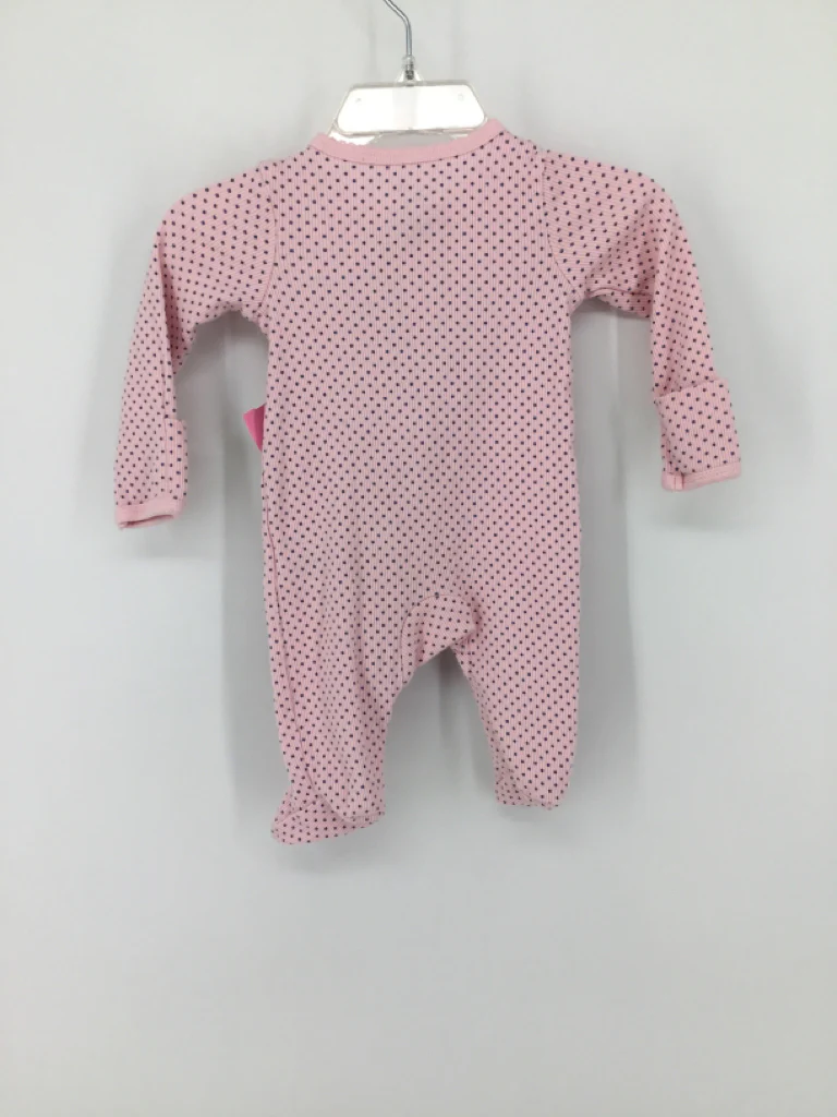 Carter's Child Size Newborn Pink Sleepers - Image 2