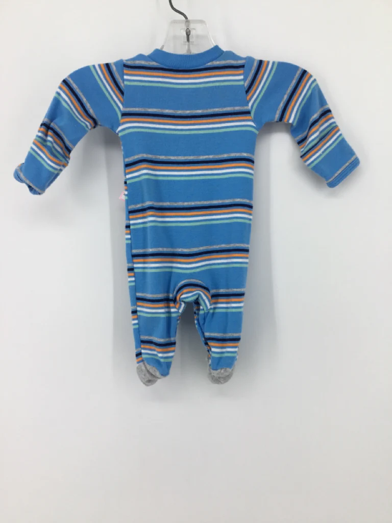 Carter's Child Size Preemie Blue Sleepers - Image 2