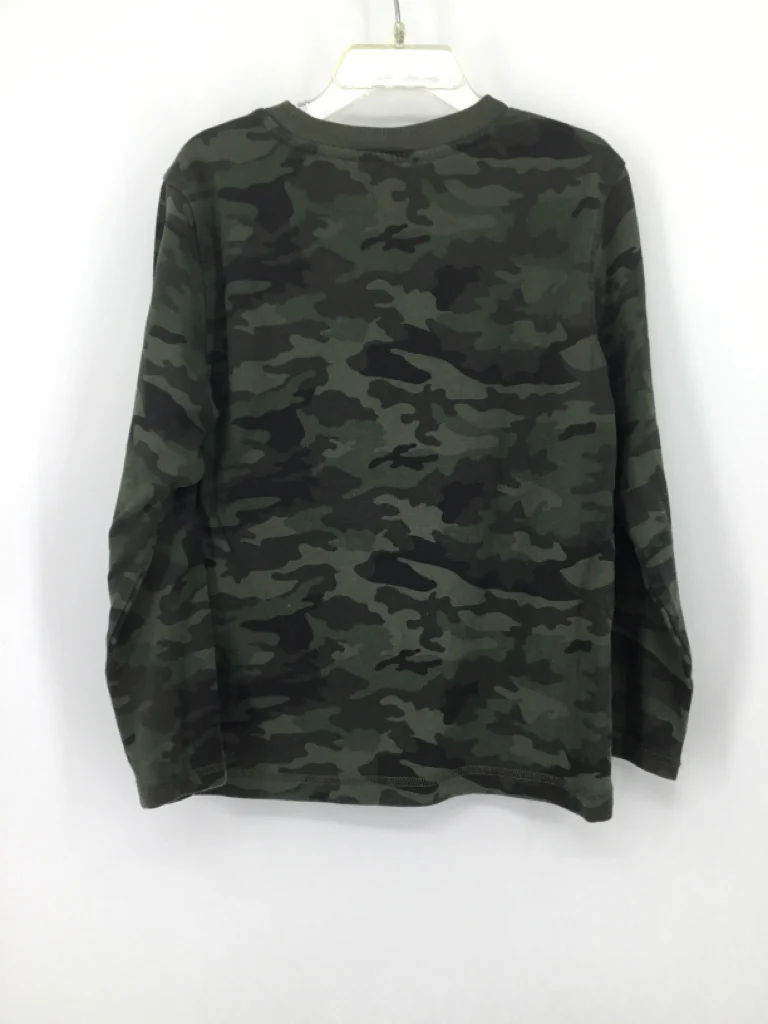 CAT Child Size 6 Green Camoflage T-shirt - boys - Image 2