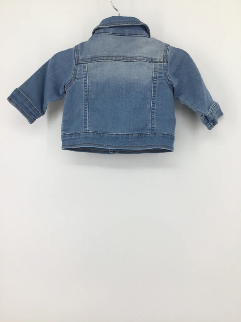 Cat & Jack Child Size 0-3 Months Blue Solid Jacket - boys - Image 2