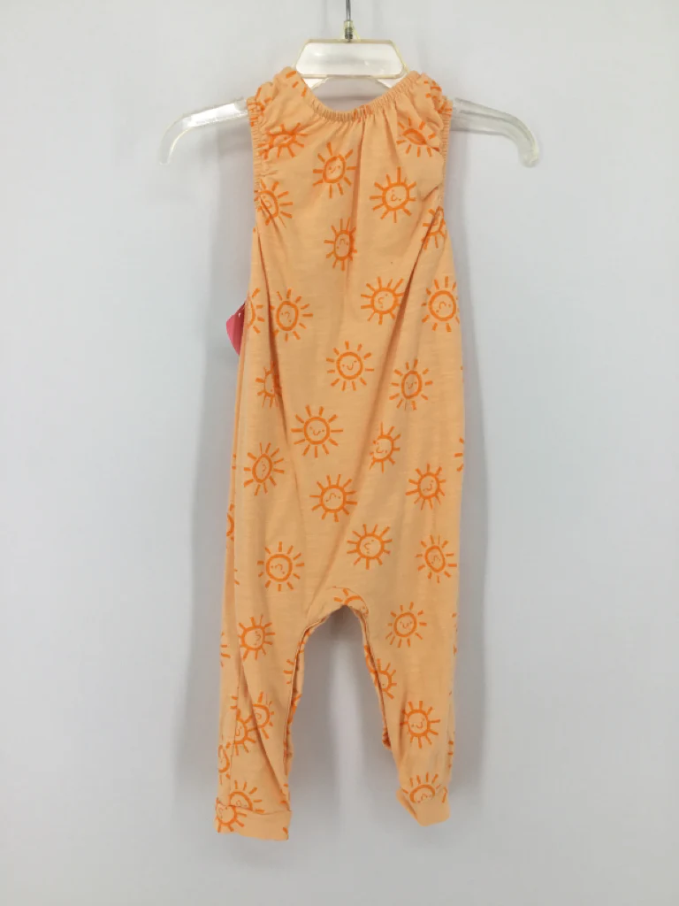 Cat & Jack Child Size 12 Months Orange Outfit - girls - Image 2