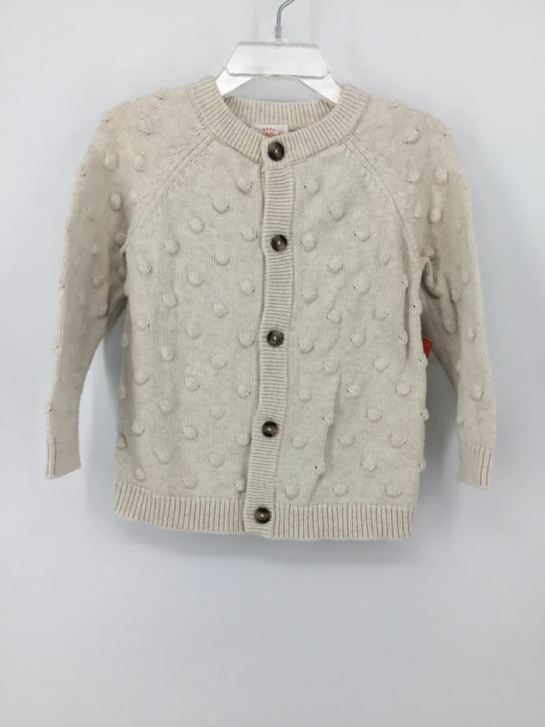 Cat & Jack Child Size 18 Months Tan Sweater - girls