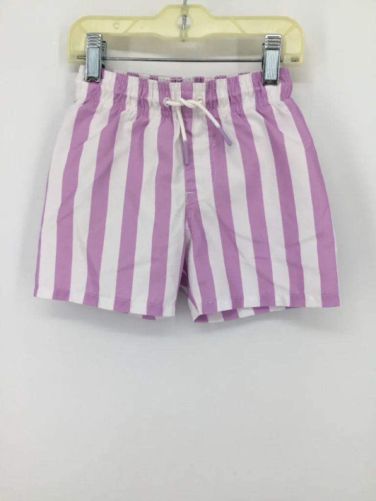 Cat & Jack Child Size 2 Purple Stripe Swimwear - boys