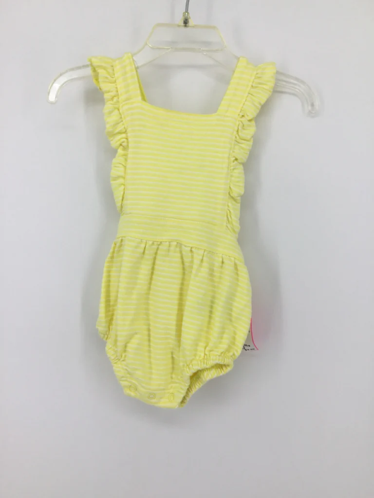 Cat & Jack Child Size 3-6 Months Yellow Outfit - girls