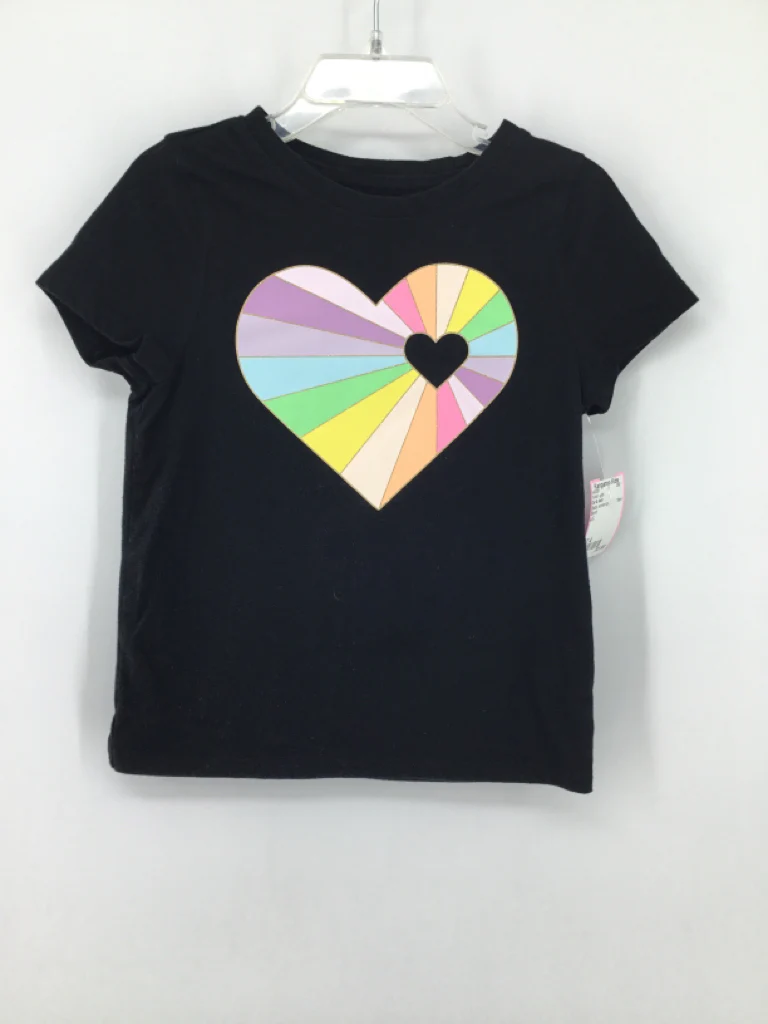 Cat & Jack Child Size 4 Black T-shirt - girls