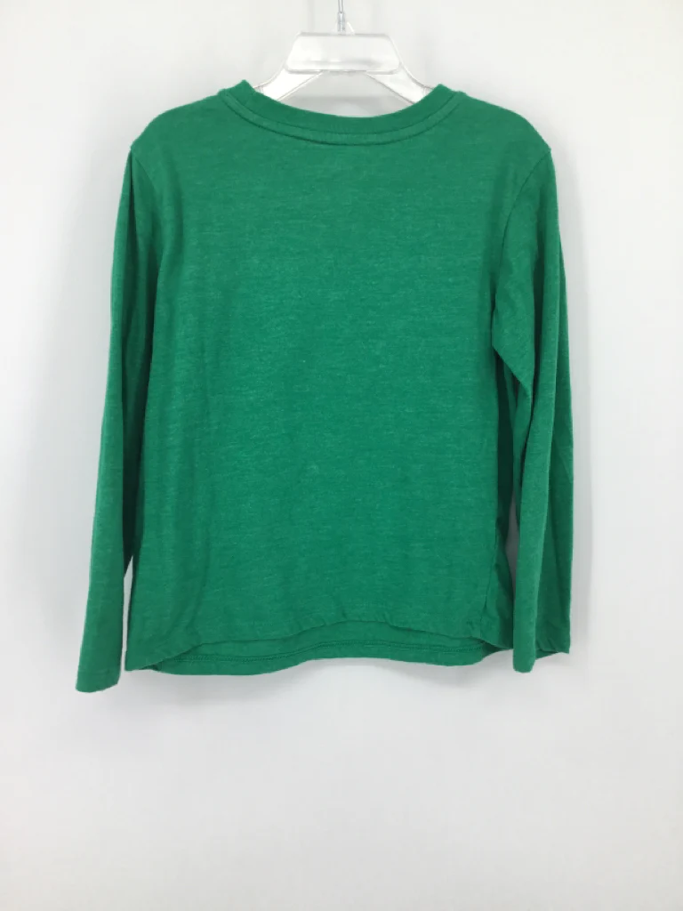 Cat & Jack Child Size 4 Green screen printed T-shirt - boys - Image 2