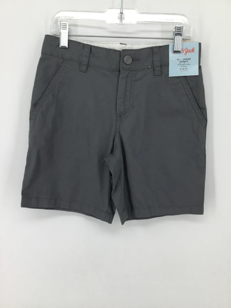 Cat & Jack Child Size 6 Gray Solid Shorts - boys