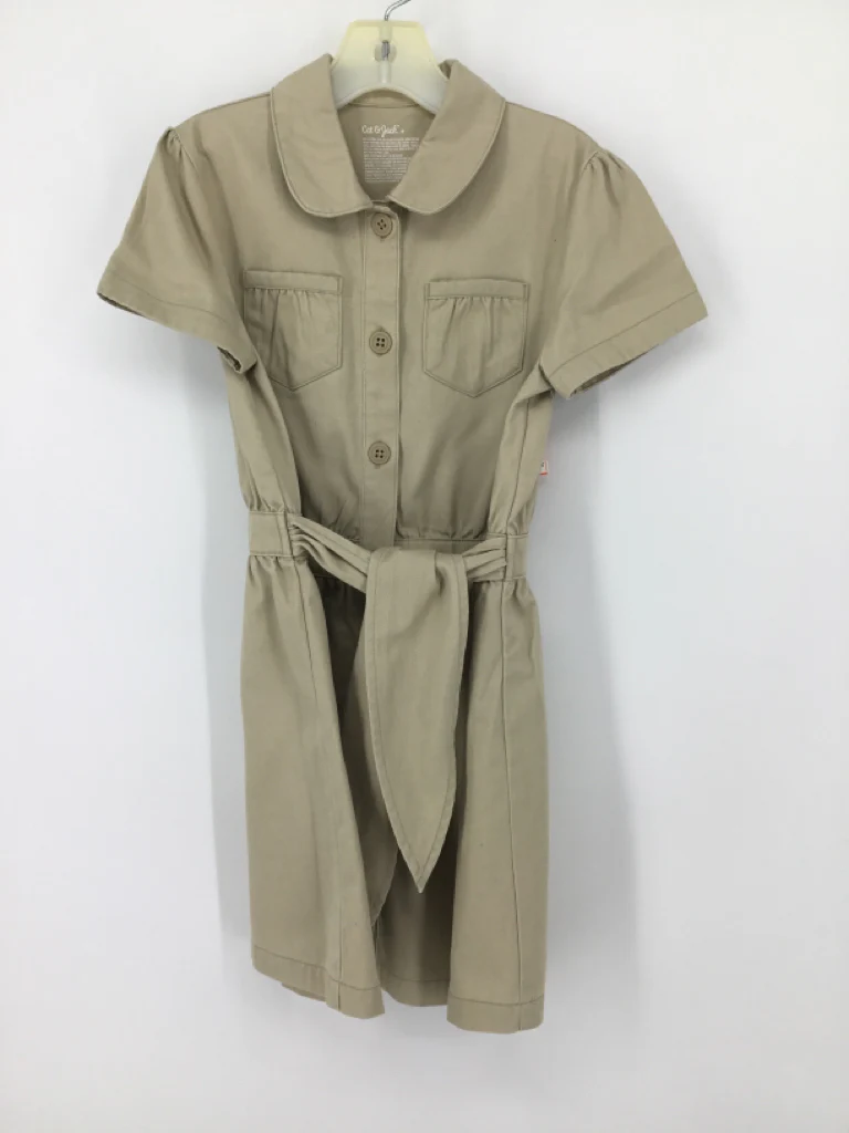 Cat & Jack Child Size 6 Tan Dress - girls