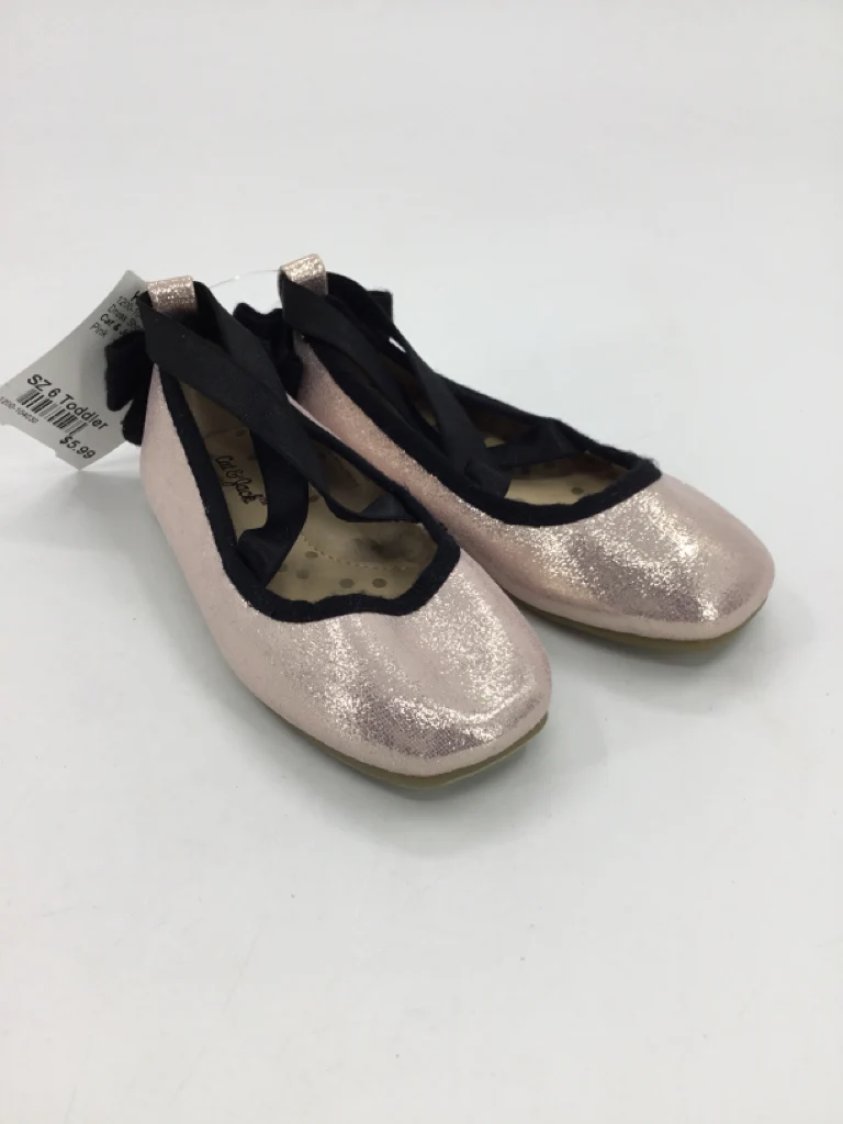 Cat & Jack Child Size 6 Toddler Pink Dress Shoes
