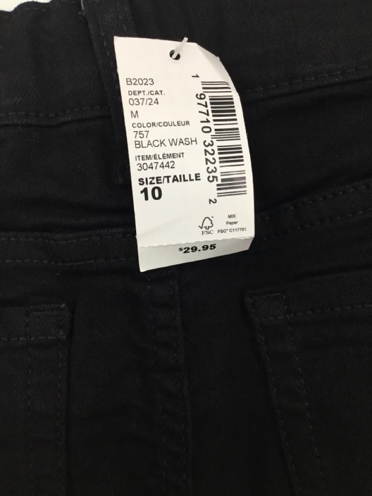 Childrens Place Child Size 10 Black Jeans - girls - Image 2