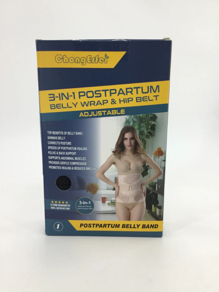 Chong Erfei Size L 3-in-1 Postpartum Belly Wrap