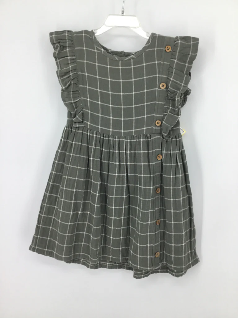City Mouse Child Size 6 Green Dress - girls