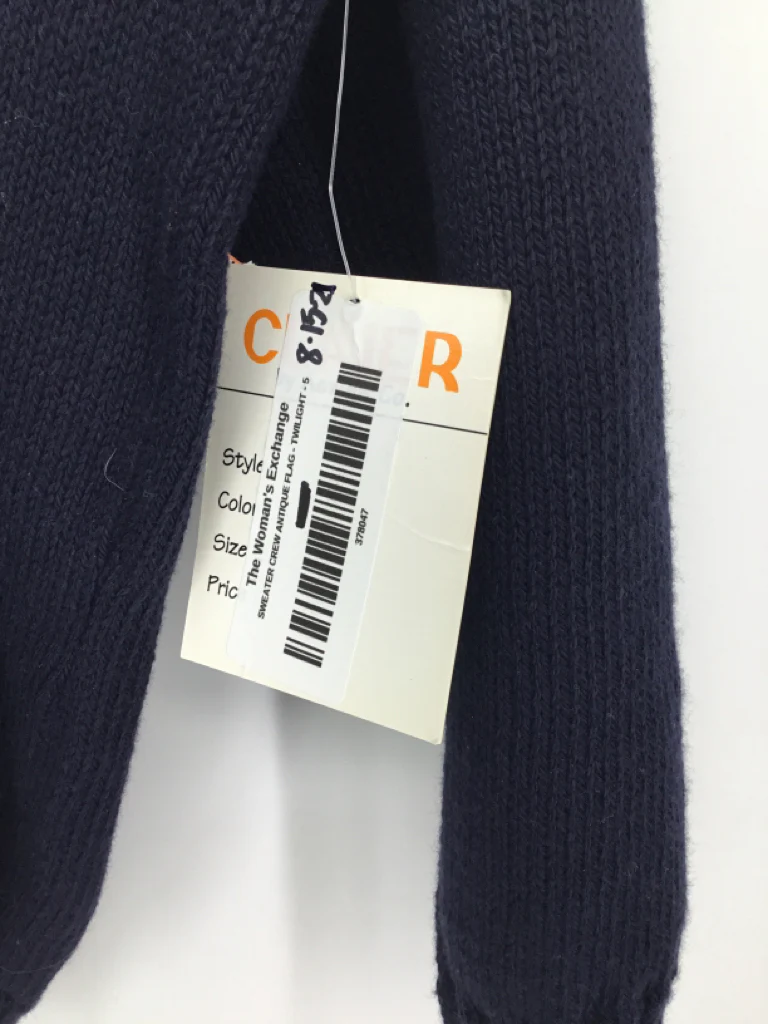 Claver Child Size 6 Navy Solid Sweater - boys - Image 2