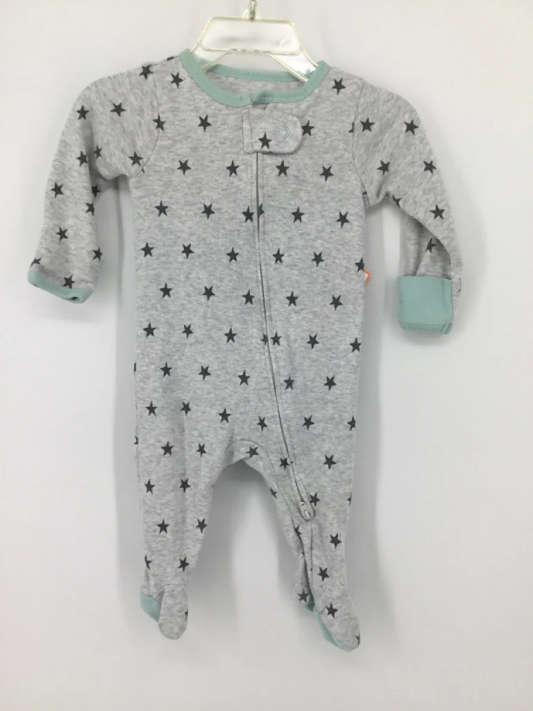 cloud island Child Size 0-3 Months Gray Sleepers