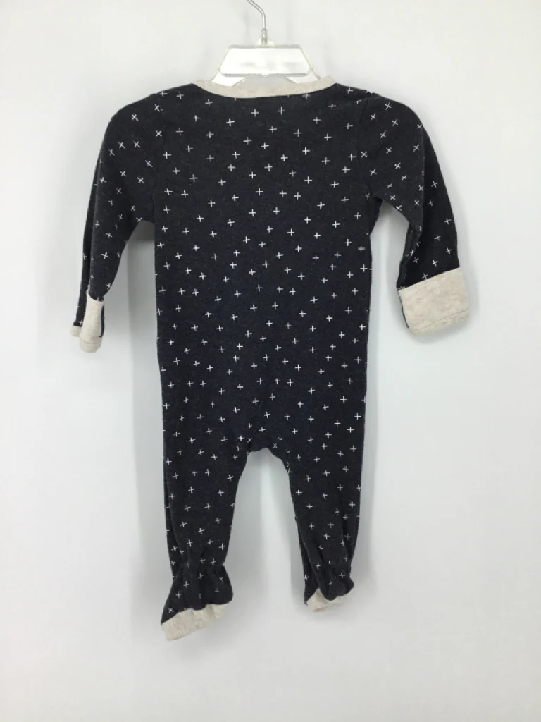 cloud island Child Size 3-6 Months Black Sleepers - Image 2