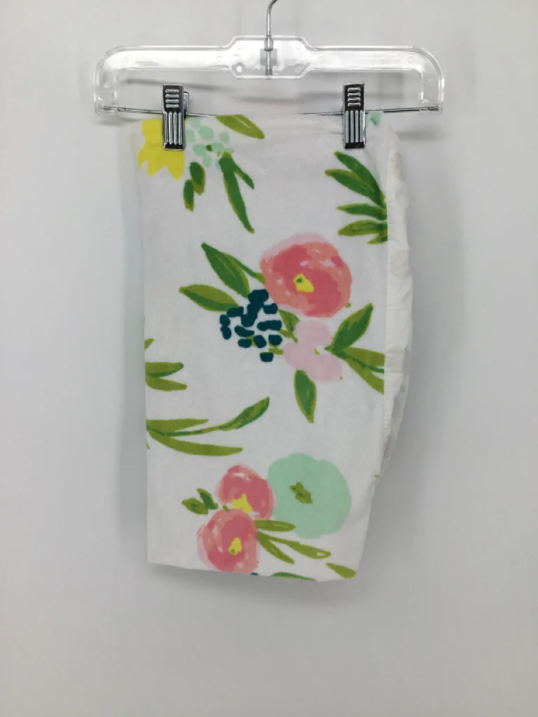cloud island Multi-Color Floral Changing Pad Cover
