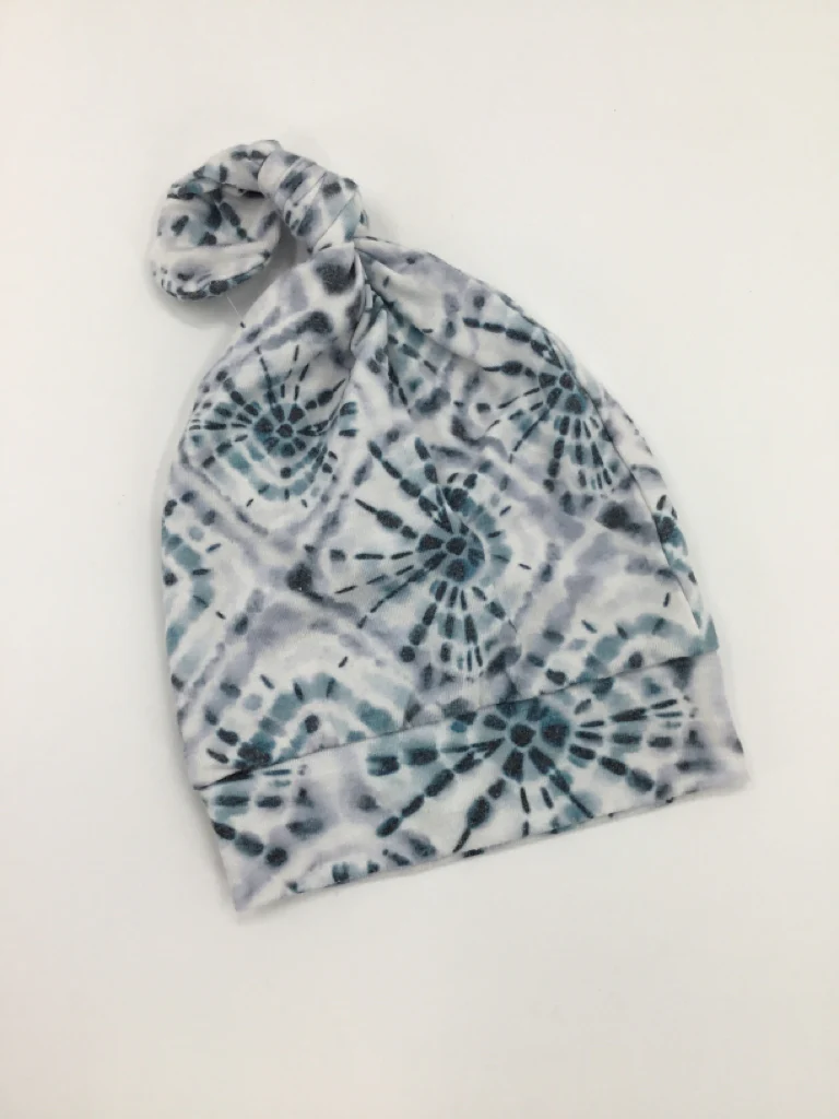 Copper Pearl Child Size 0-3 Months Blue Print Hats - boys